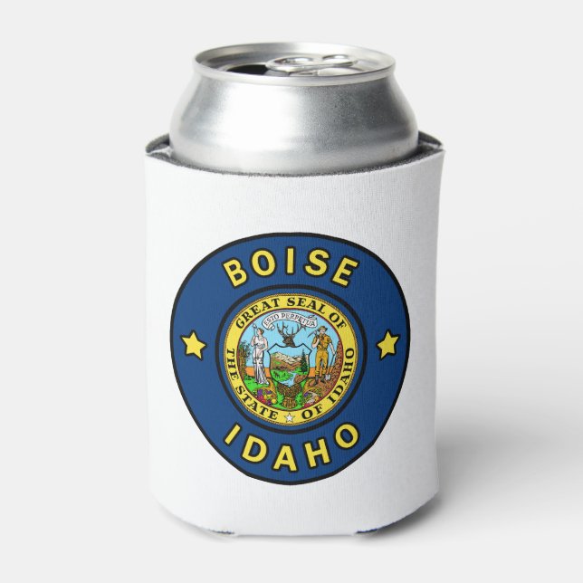 Enfriador De Latas Boise Idaho (Lata Anverso)