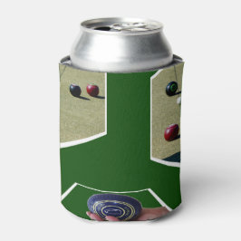 Enfriador De Latas Bolos de césped Arte Dimensional,