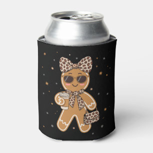 Enfriador De Latas Bolso de café de leopardo de pan de jengibre de Na