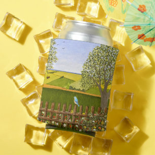 Enfriador De Latas Bonita vista blanca