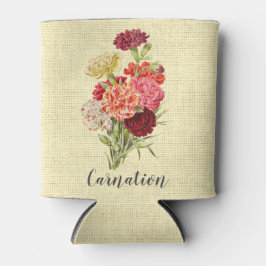 Enfriador De Latas Bonito Carnation Bouquet