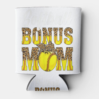 Enfriador De Latas Bono de Softbol Mamá Juego Día de Mujeres Madres L