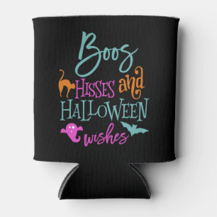 Enfriador De Latas Boos Hisses y Halloween quiere Refrigerador de beb