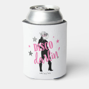 Enfriador De Latas Boots 'n Bling Bachelorette Disco Darlin' ID925