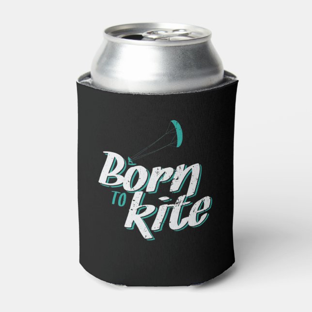 Enfriador De Latas Born to Kite (Lata Anverso)