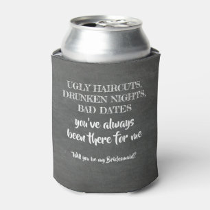 Enfriador De Latas Borracho feo malo - Graciosa propuesta de dama de 