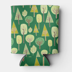 Enfriador De Latas Bosque de verano: Diseño inspirado en la naturalez
