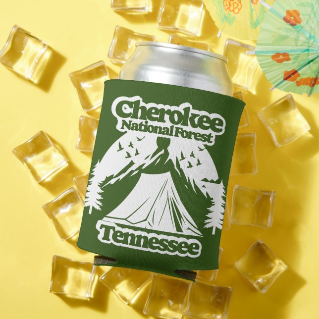 Enfriador De Latas Bosque nacional de Cherokee Tennessee (Verano in situ)