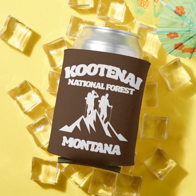 Enfriador De Latas Bosque Nacional de Kootenai, Montana (Verano in situ)