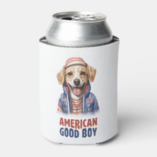 Enfriador De Latas Bote estadounidense de GoodBoy 4 de julio