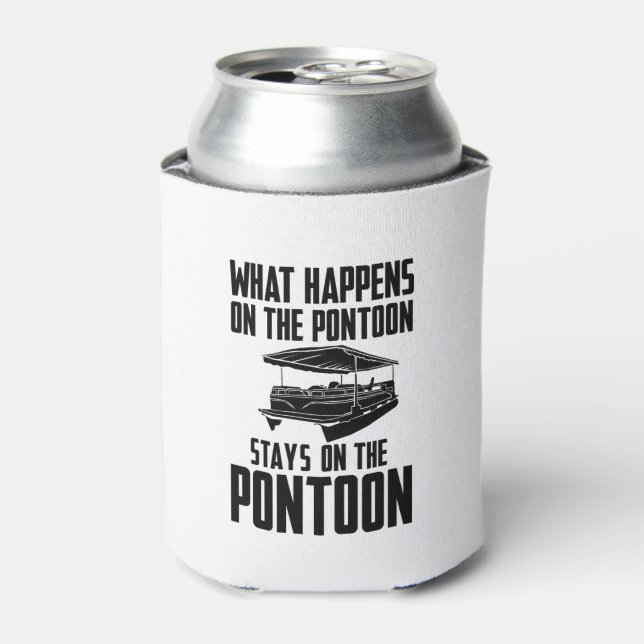Enfriador De Latas Bote Pontoon (Lata Anverso)