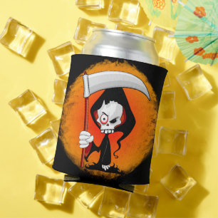 Enfriador De Latas Botella de agua Grim Reaper Personalizado