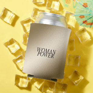 ENFRIADOR DE LATAS BOTELLA DE ALIMENTACIÓN DE LA MUJER