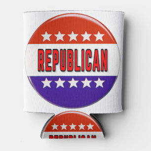 Enfriador De Latas Botón Republicano