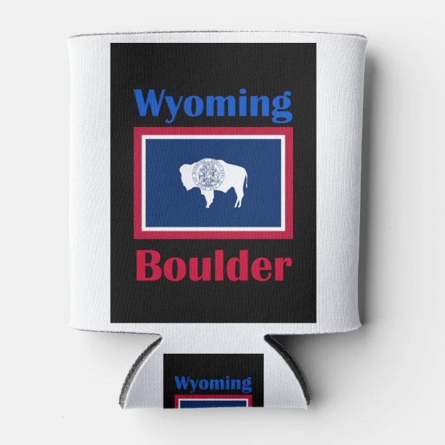 Enfriador De Latas Boulder Wyoming (Anverso)