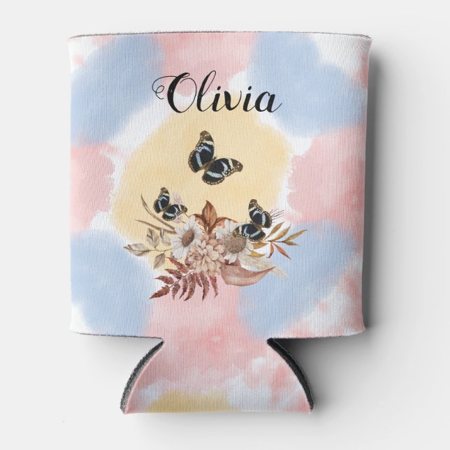 Enfriador De Latas Bouquet floral blooming garden (Anverso)