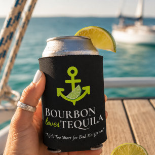 Enfriador De Latas Bourbon Ama Tequila Ancla Lima Margarita Vela