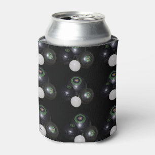 Enfriador De Latas Bowls De Césped Y Kitty,