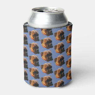 Enfriador De Latas Boxeador de fotos de perros