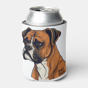 Enfriador De Latas Boxer Bark Diseña diseños gráficos punquíticos