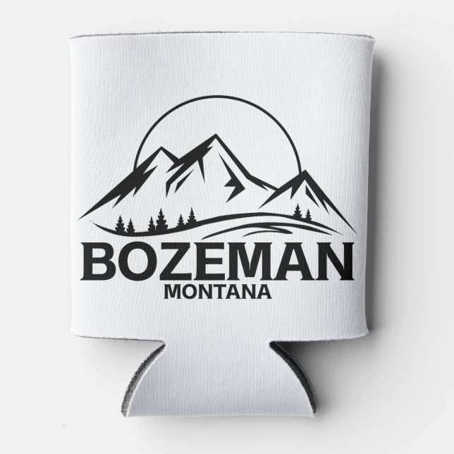 Enfriador De Latas Bozeman, Montana (Anverso)