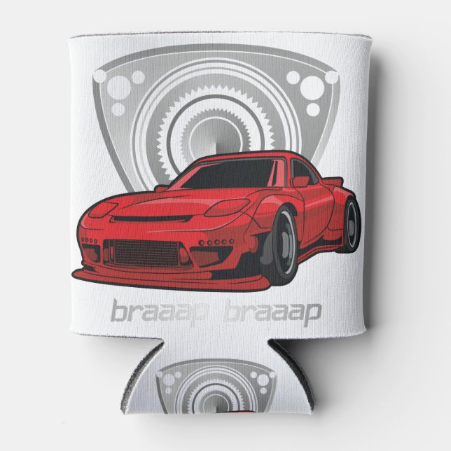 Enfriador De Latas BRAAP de Rotary Mazda RX7 (Anverso)