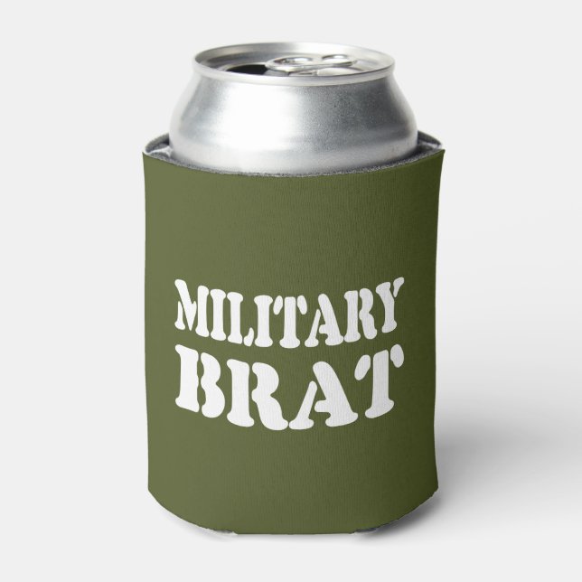 ENFRIADOR DE LATAS BRAT MILITAR (Lata Anverso)