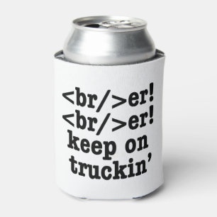 Enfriador De Latas ¡breaker! ¡seguir en camionera' // Código HTML