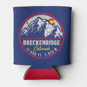 Enfriador De Latas Breckenridge Colorado Ski Sening Mountain Souvenir