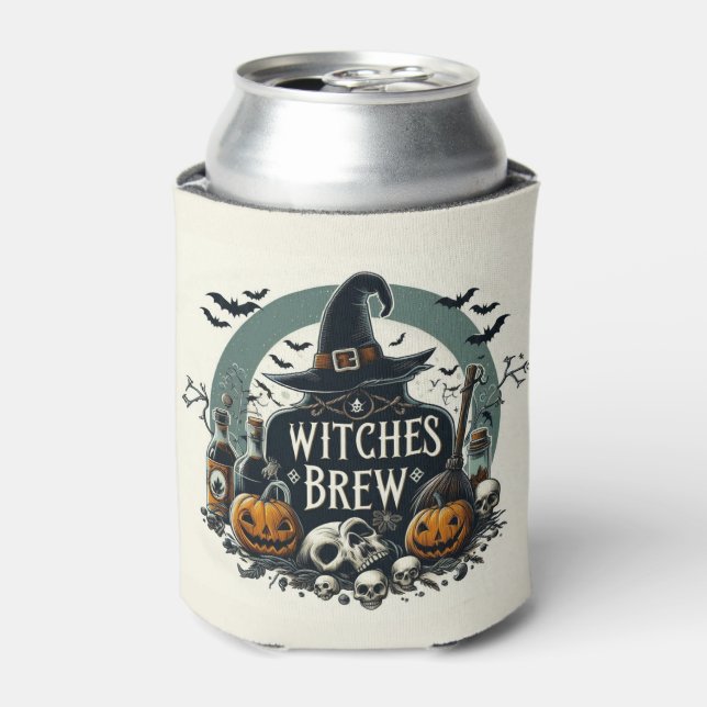 Enfriador De Latas Breve de brujas (Lata Anverso)