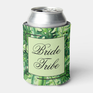 Enfriador De Latas Bride Tribe Fiesta de Despedida Tropical de Moda