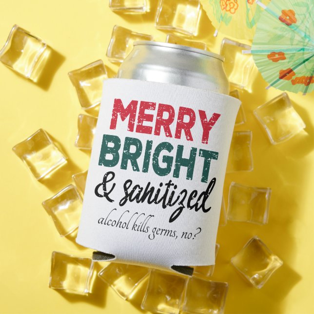 Enfriador De Latas Brillante de cerezo y anitizado | Gérmenes que mat (Verano in situ)