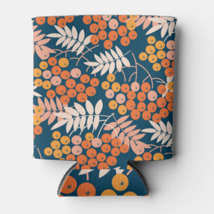 Enfriador De Latas Brillante Rowanberry Otoño Diseño Seamless