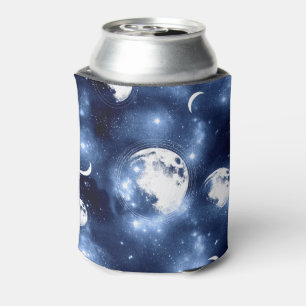 Enfriador De Latas Brillo de luz lunar   Fases lunares en las nubes d