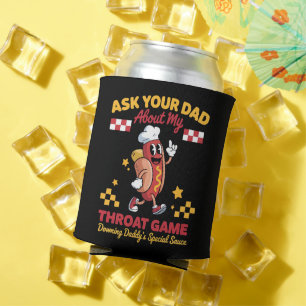 Enfriador De Latas Broma Inapropiada Pregúntale a Tu Papá Sobre Mi Ga