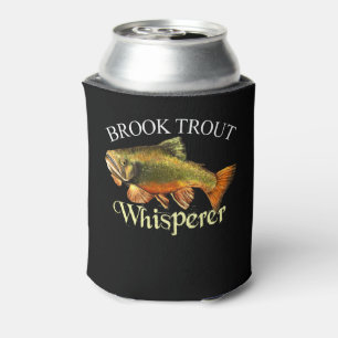 Enfriador De Latas Brook Trout Whisperer Dark