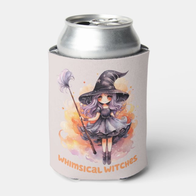 Enfriador De Latas Brujas caprichosas (Lata Anverso)