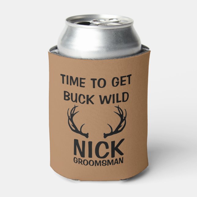 ENFRIADOR DE LATAS BUCK WILD COOLER (Lata Anverso)