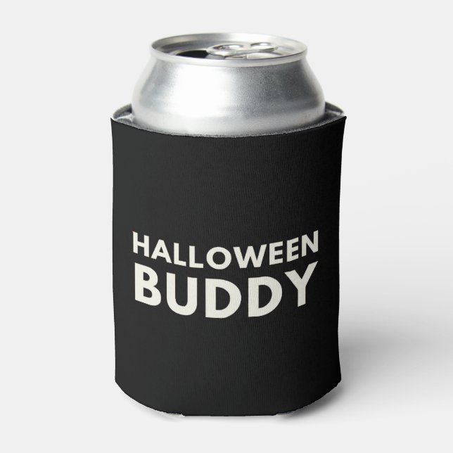 Enfriador De Latas Buda de Halloween (Lata Anverso)