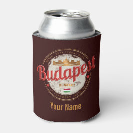Enfriador De Latas Budapest Design Hungría Parlamento Vintage