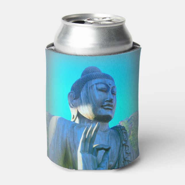 Enfriador De Latas buddha azul (Lata Anverso)