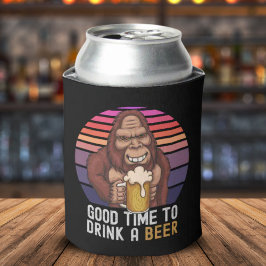 Enfriador De Latas Buen Tiempo para Beber una Cerveza Sasquatch