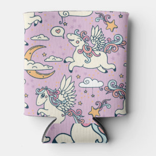 Enfriador De Latas Buenas noches Pegasus: Personalizado lindo
