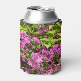 Enfriador De Latas Buganvilla Floral Púrpura Tropical