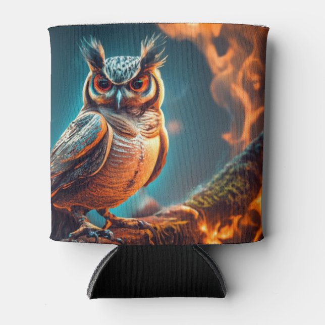 Enfriador De Latas Búho (Anverso)