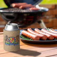 Bull y Boar Rampant Escudo de armas