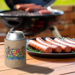 Enfriador De Latas Bull y Boar Rampant Escudo de armas