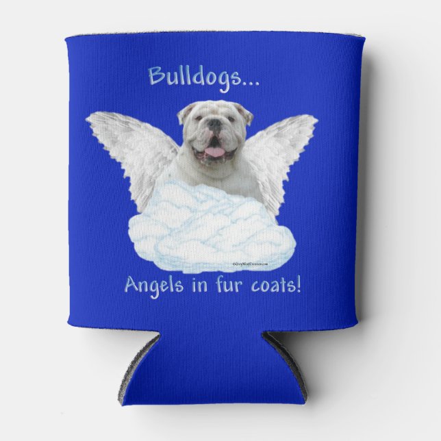Enfriador De Latas Bulldog Angel Poster (Anverso)