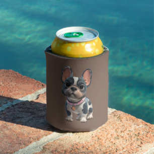 Enfriador De Latas Bulldog Francés