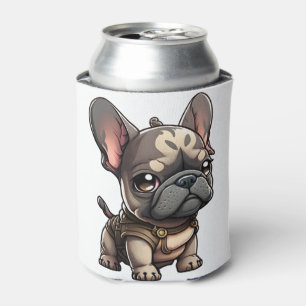 Enfriador De Latas Bulldog francés Chibi